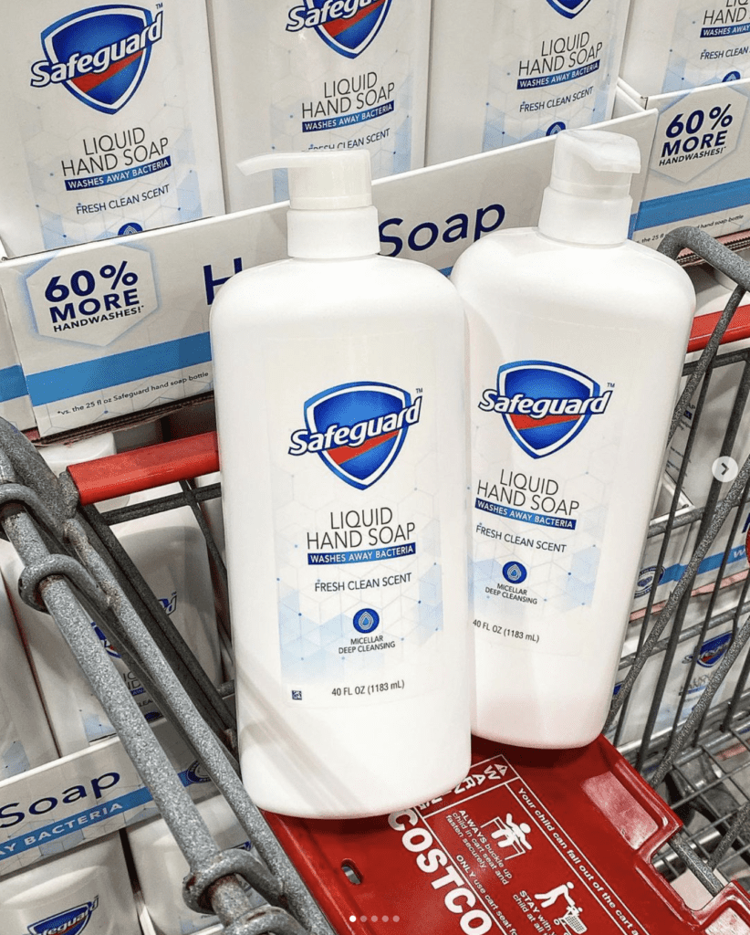 SafeGuard Liquid Hand Soap Costco Deals