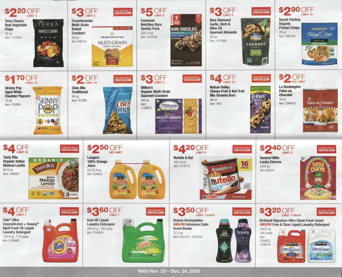 December 2020 Costco Savings Book Costco Deals