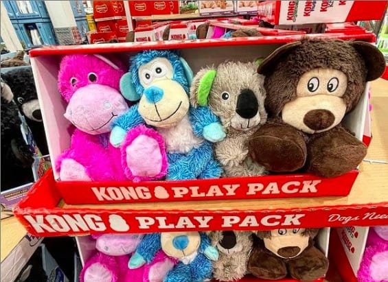 stuffed kong dog toys