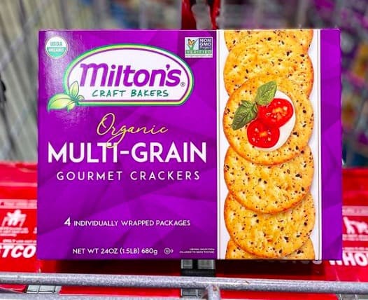 Miltons Craft Bakers Organic Multi-Grain Gourmet Crackers | Costco Deals