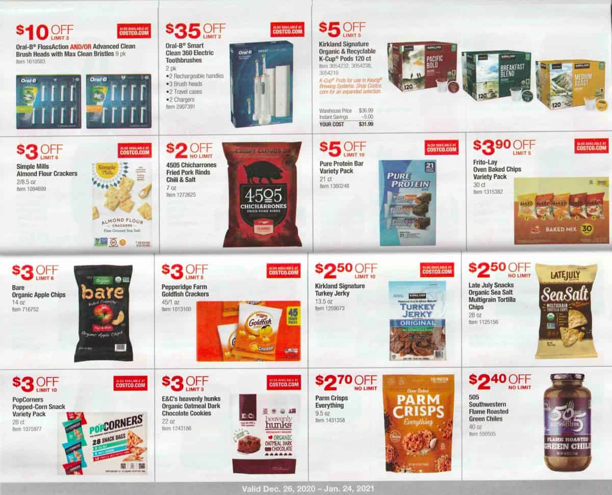 January MembersOnly Savings Book 2021 Costco Deals