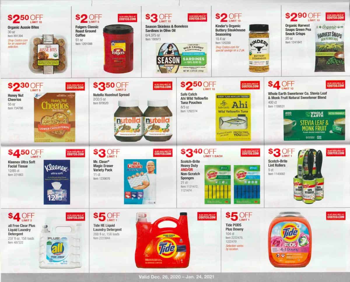 January MembersOnly Savings Book 2021 Costco Deals