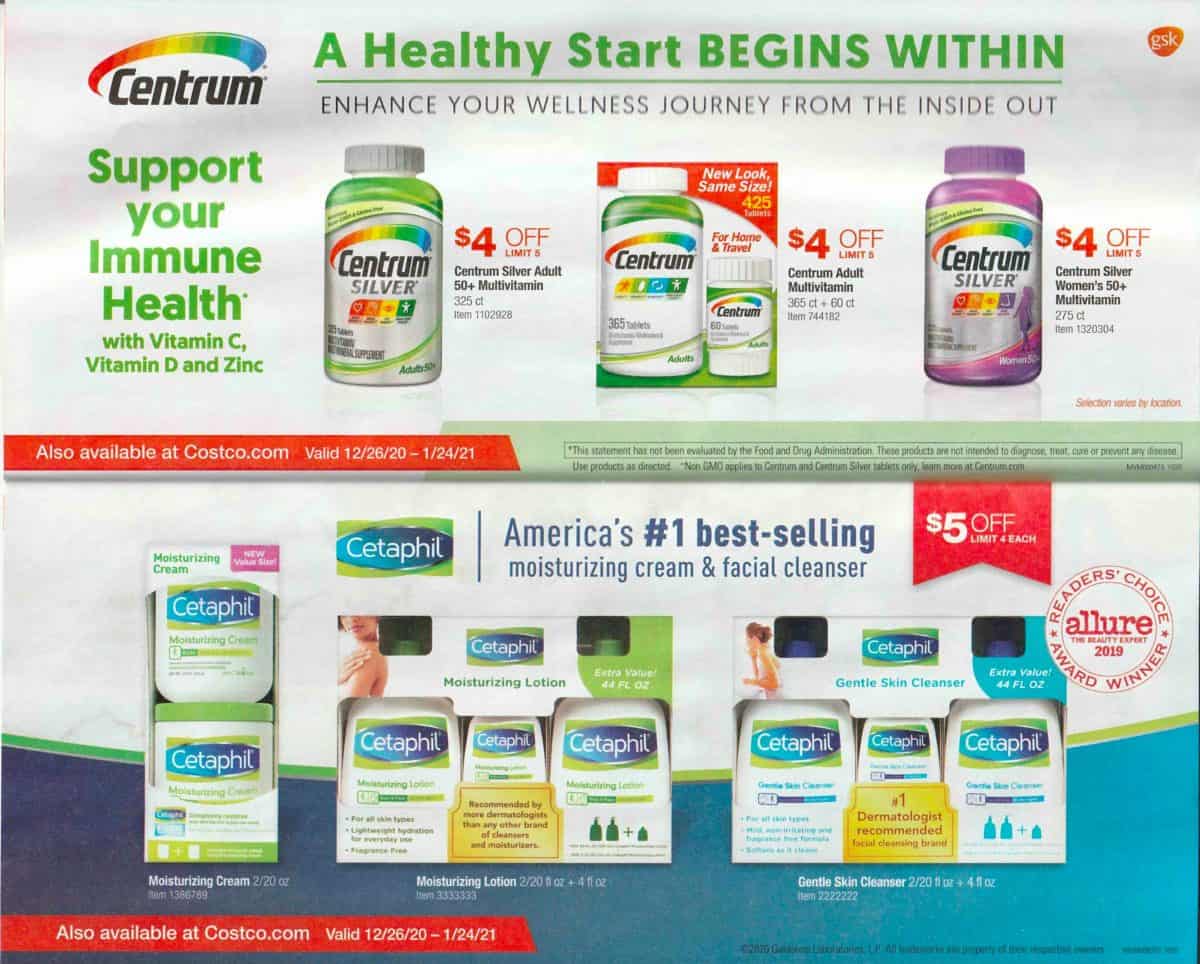 January MembersOnly Savings Book 2021 Costco Deals