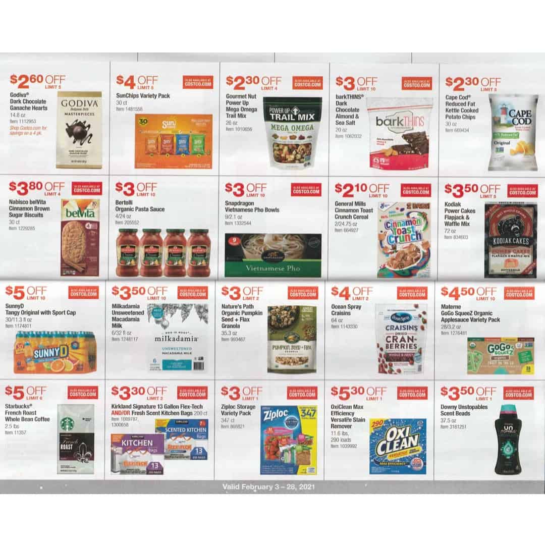 New February 2021 Savings Book Deals! Costco Deals