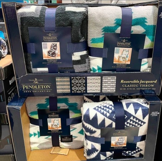Pendleton Reversible Jacquard Classic Throw Costco Deals