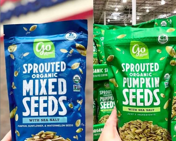 Go Raw Sprouted Organic Mixed Seeds and Pumpkin Seeds | Costco Deals