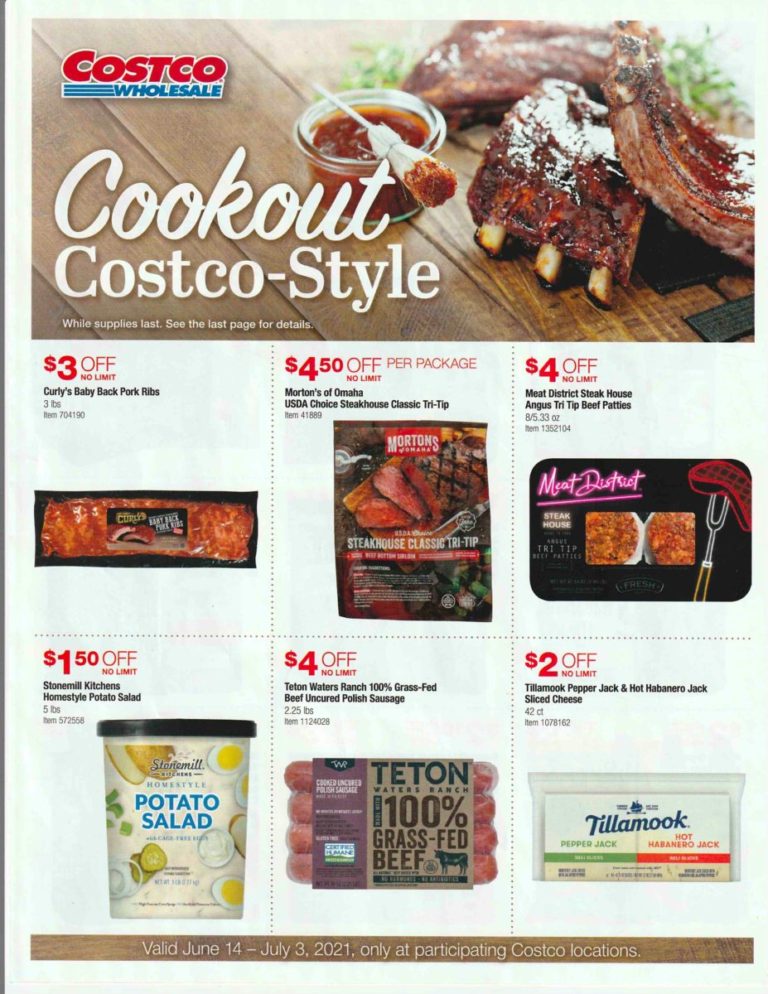 Cookout Costco Style Costco Deals