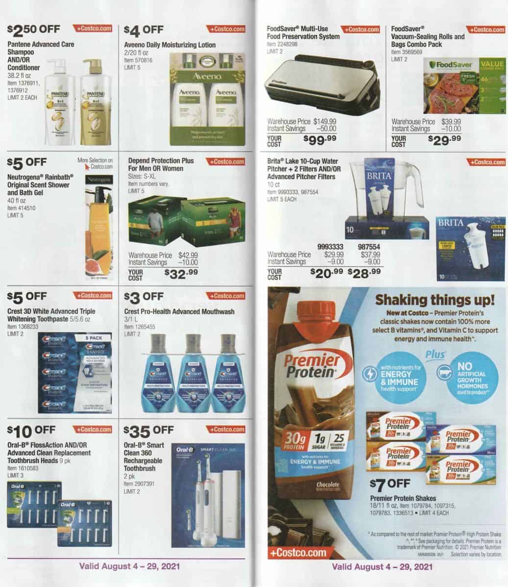 New August Costco Savings Book! Aug 4th Aug 29th Costco Deals