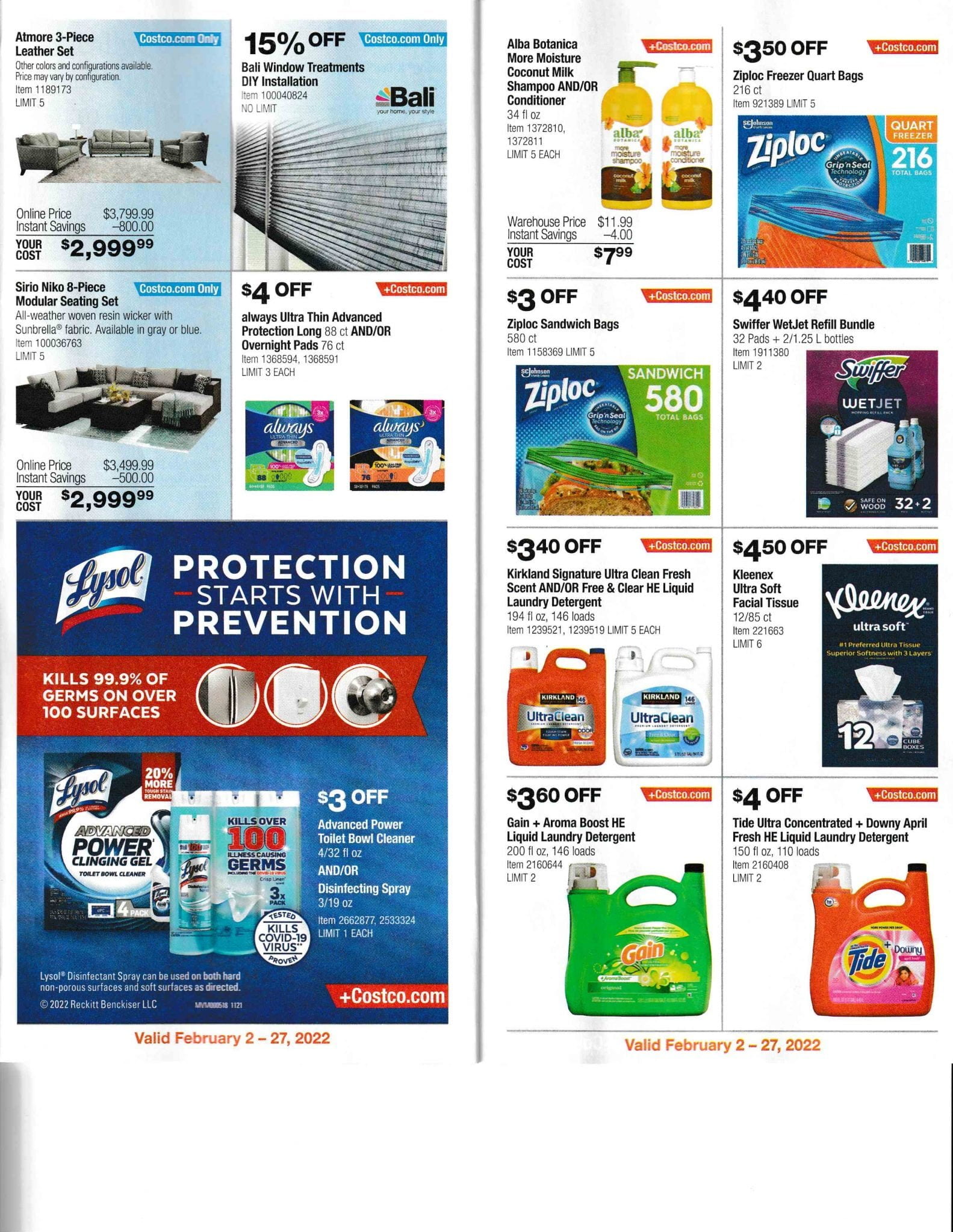 February 2022 Costco Savings Book! Costco Deals