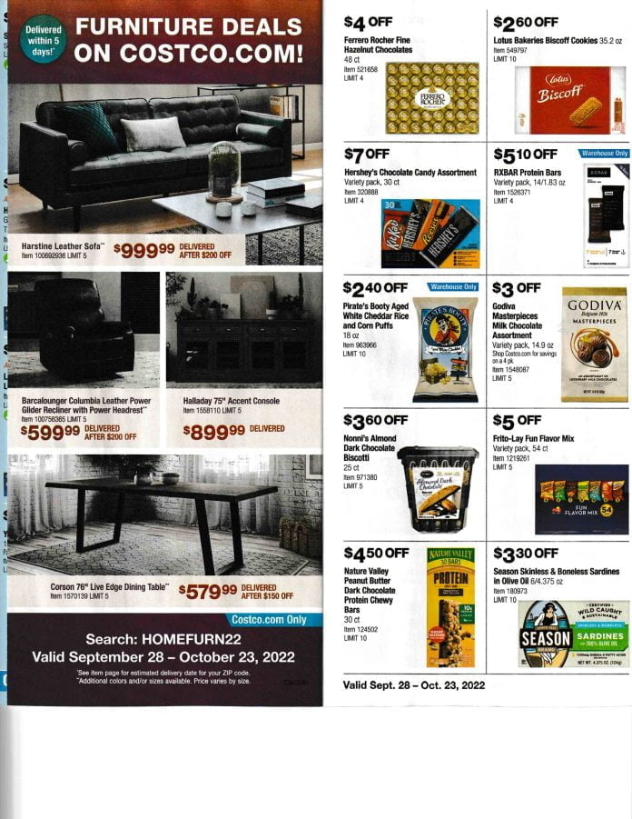 Super Early Preview September/October Costco Savings Book! 9/2810/23