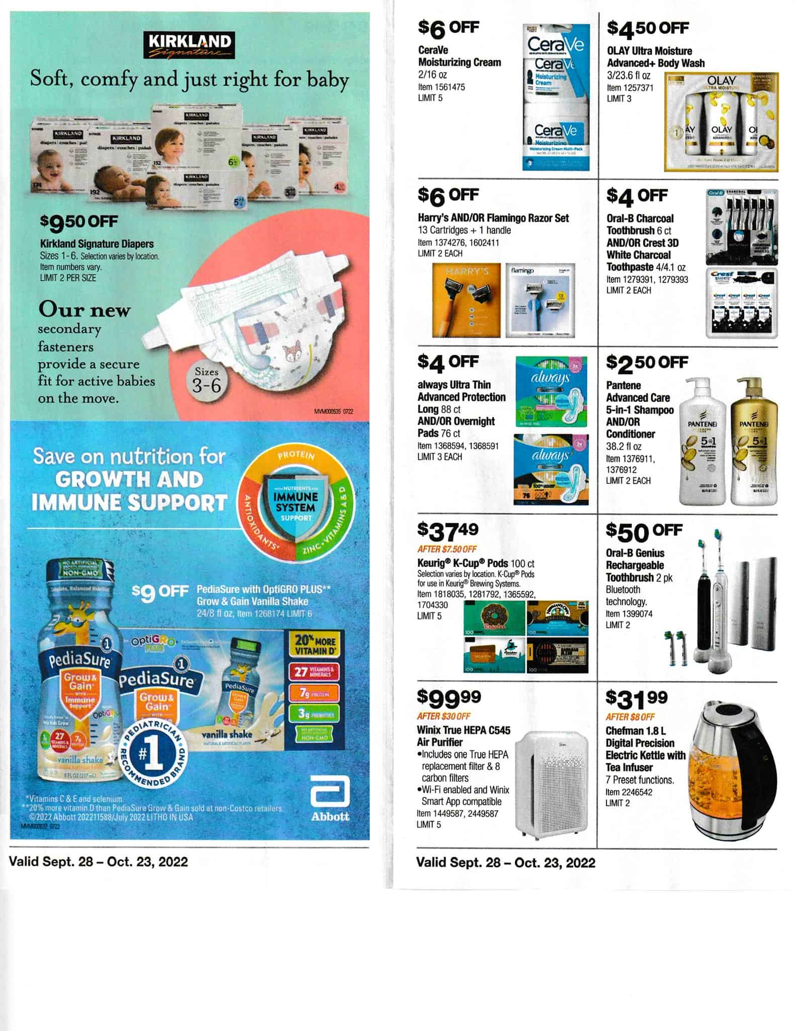 Super Early Preview September/October Costco Savings Book! 9/2810/23