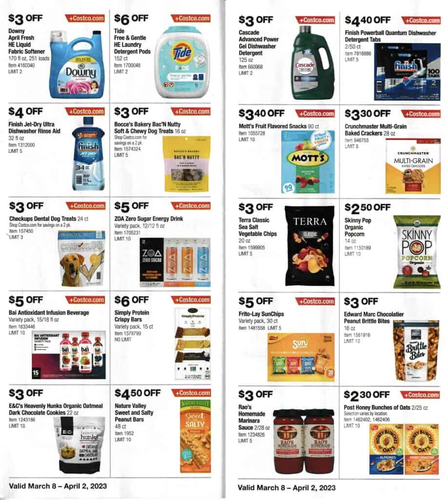 March 2023 Costco Savings Book! 3/8 4/2 Costco Deals