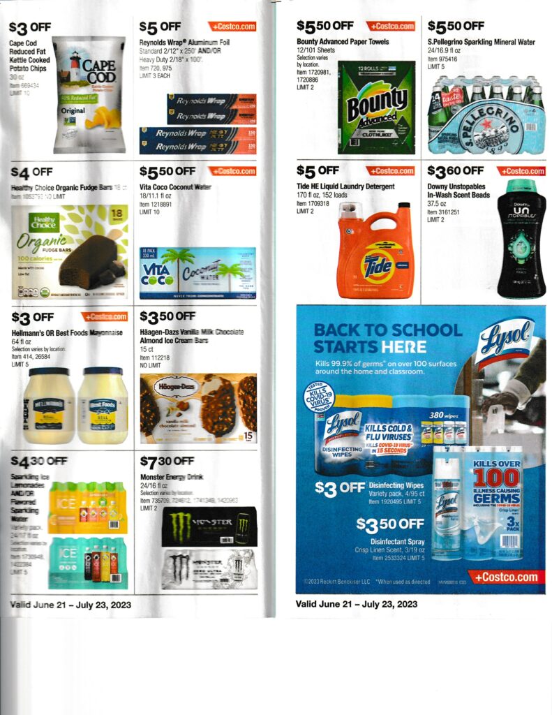 July 2023 Costco Savings Book! 6/217/23 Costco Deals