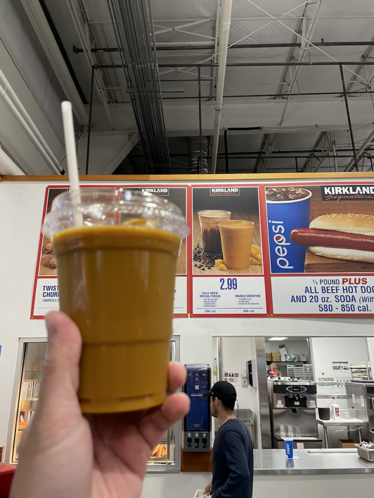 New Costco Mango Smoothie! Costco Deals